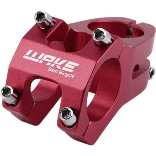 31.8mm adjustable Bicycle Stem Bicycle MTB Bike Aluminum Short Handlebar Stem Riser Fixed Bike Bar Stem Wholesale