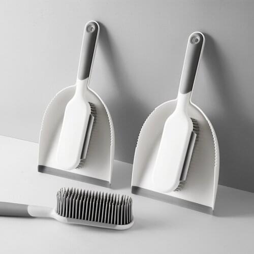 Housework Cleaning Brush Broom Shovel Trash Cleaning Desktop Broom and Dustpan Set for Car Bed Sofa Dust Removal Clean Tools