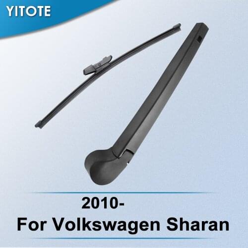 YITOTE Rear Wiper & Arm for VW Sharan 2010 2011 2012 2013 2014 2015 2016 2017