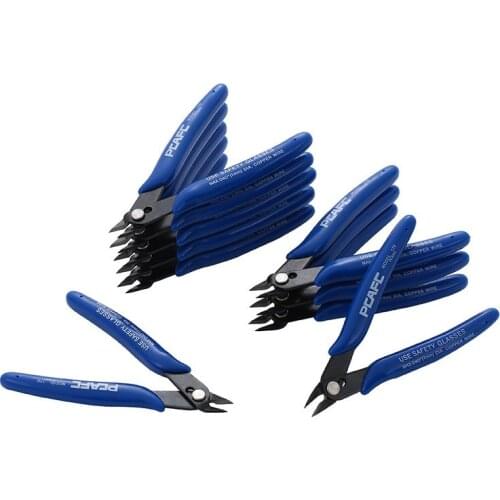 1Pcs 170 Electronic Shear Blue Electronic Diagonal Pliers Heating Wire Cutter Side Cutting Pliers Wire Cutters