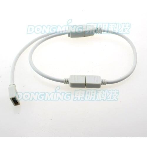 10pcs/lot 1 to 2 connection Wire with 4 Pin female connector for 10mm RGB led strip free shipping