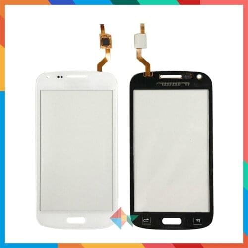 10pcs/lot High Quality For Samsung Galaxy Core Duos i8260 i8262 Touch Screen Digitizer Front Glass Lens Sensor Panel