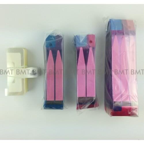 BMT original 100pcs Battery Adhesive Glue Tape Strip Sticker For 5S 5C 6 6G 6G Plus 6S 6S Plus SE 7G 7Plus 8G 8Plus X XS