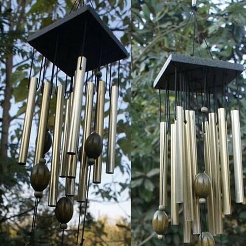 Grote Windgong Klokken Koperen Buizen Windgong Wind Chime Deur Opknoping Ornament Woondecoratie Outdoor Yard Garden Home Decor