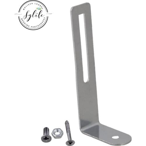 Chrome Pickguard Bracket with Mounting Screws for Electric Guitar Repalcement