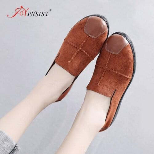 2020 New Women Vulcanize Shoes Casual Breathable Shoes Female Soft Genuine Leather Flats Ladies Sneakers Women Flat Shoes