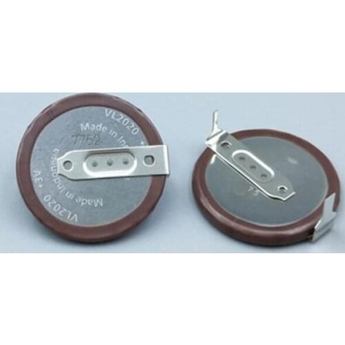 3V Rechargeable Battery Good Conductive Performance Lithium Coin Battery for Automotive Accessories U90C