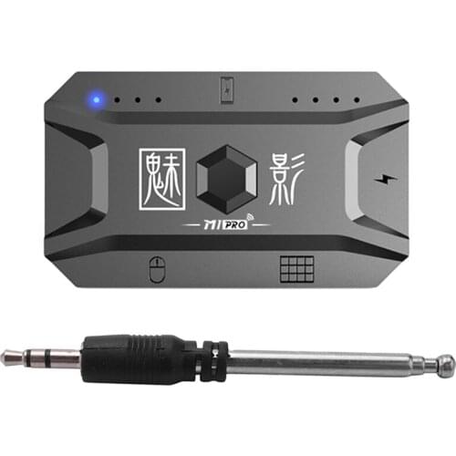 Top Radio Antenna 3.5mm 4 Sections Telescopic FM Antenna Radio & Plug and Play Gamepad for PUBG Mobile Controller