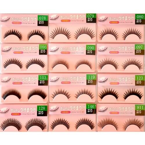 3D False Eyelashes Mink Handmade Eyelashes Natural Soft Eye lashes 3d wholesale vendor Full Strip Lashes