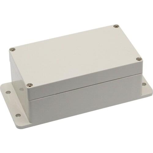 Junction Wire Box Outdoor ABS Plastic IP65 Waterproof Instrument Boxes Sealed Electrical Enclosure Case with Fixed Ear