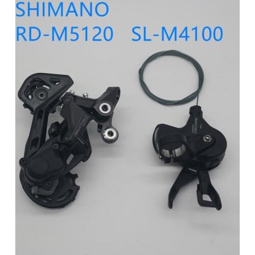 Shimano new Deore SL M4100 RD M5120 1x10S MTB bike Derailleurs Groupset M4100 Shifter Lever RD M5120 Rear derailleur