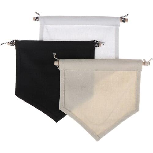 Badge Display Blank Cotton Pin Wall Display Hanging Pennant Banner Decor