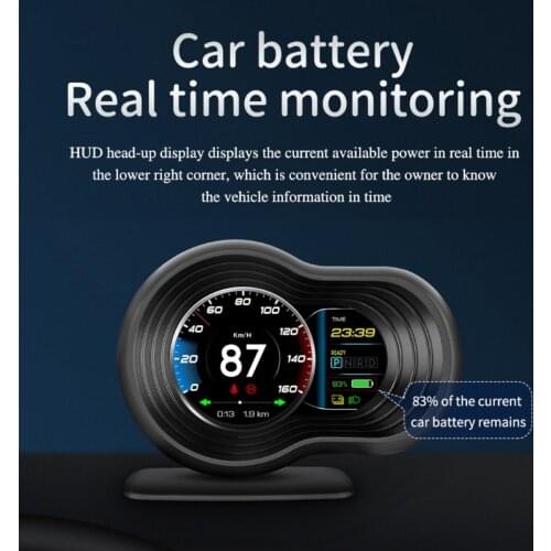 Head-Up Windshield Display Projector Speed Warning Alarm Meter for tesla-Model Y T3EF