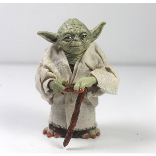 Disney Star Wars 12cm Toy Master Yoda Darth PVC Action Figure Anime Figures Collection Dolls mini Toy model for children gift