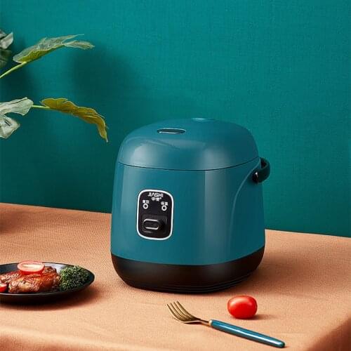 220V 1.2L 200W Mini Aluminium Alloy Non-Stick Rice Cooker Multi Electric Household Kitchen 1-2 People Cooking Machine Hot Pot
