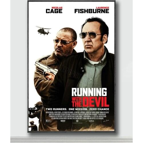 NJ316 Running with the Devil Movie Silk Posters and Prints wall art Art Poster Home Decor