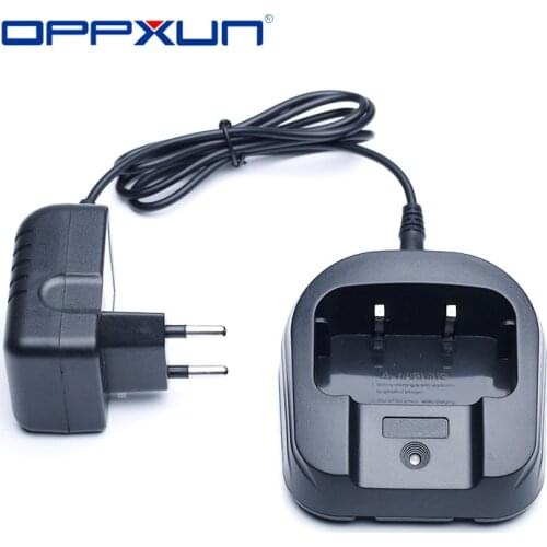 OPPXUN 100%Orignal Baofeng B2Plus Digital Walkie Talkie Battery Charger For BF-UVB2PLUS Portable Ham Two Way Radio