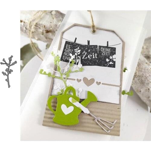 Branches and leaves Metal Cutting Dies Embossing Scrapbooking Stencil Craft Cut Dies For DIY Card Handmade