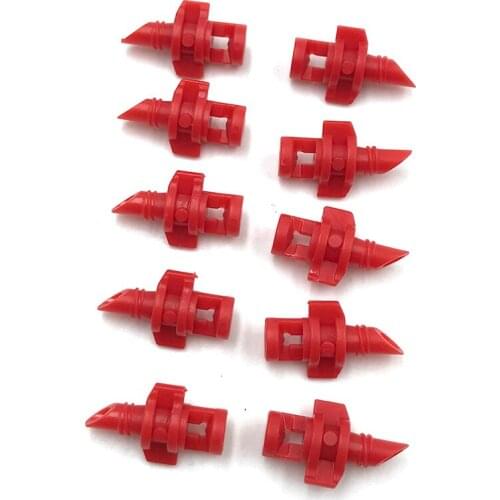 Garden Mist Cooling System 360 degrees Micro Refraction Sprayers Sprinkler Head Garden Humidification Tools 10/50/100pcs/lot
