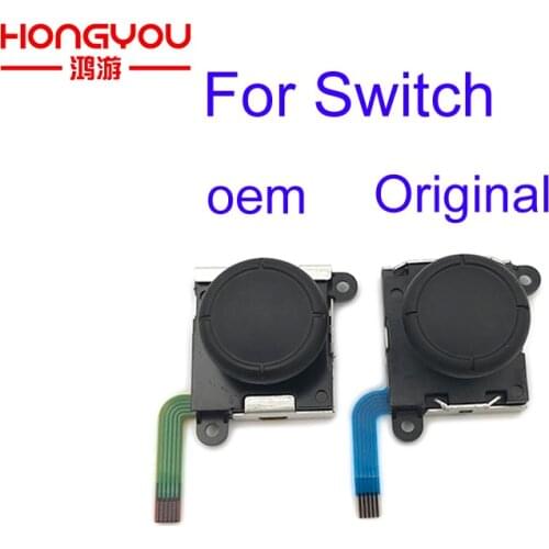 10Pcs Replacement 3D Joystick with Flex Cable Left Right 3D Analog Sticks for Nintend Switch NS Joy-Con Controller