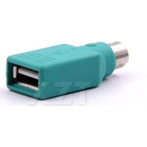 High Quality 1pcs USB Male To For PS2 Female Adapter Converter for Computer PC Keyboard Mouse Converter