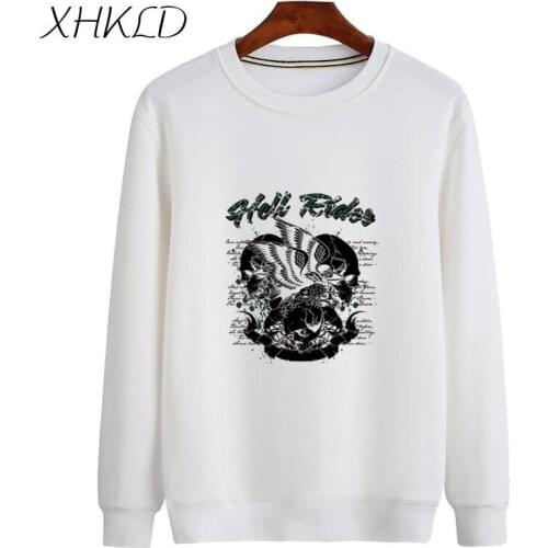 High quality Capless Hoodies Sweatshirts Pullover Men/Women Casual Tracksuit O neck Sweat Coat Long Sleeve print Jacket Tops