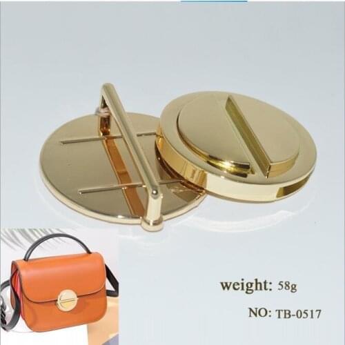 10pcs/1lot) Diy high-grade alloy luggage bag round plug lock hardware accessories
