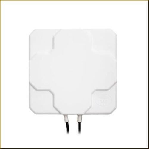 2PCS outdoor 4G LTE MIMO antenna 2*22dBi LTE dual polarization panel antenna20CM cable SAM -Male connector