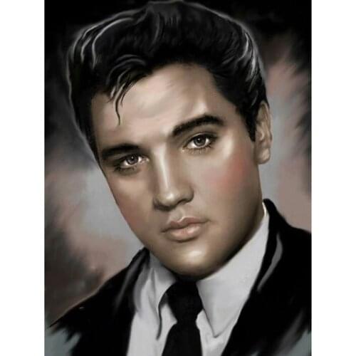 5D DIY Diamond Painting "Elvis Presley" Embroidery Full Square Diamond Cross Stitch Mosaic Decor Gift 369