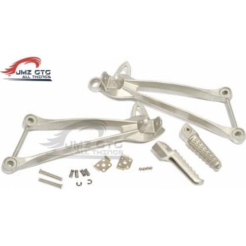 Motorcycle Accessories Footrests Rear Foot Pegs Pedals Rest Footrests For Kawasaki ZX10R 2008-2009-2010