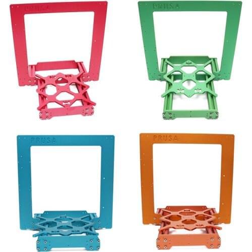Colorful Prusa i3 MK3/MK3S 3d printer frame front and rear plate Y carriage 3030 extrusions