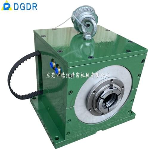 Laser pipe cutter spindle holder hollow front pneumatic chuck rear feeding inner hole pneumatic chuck