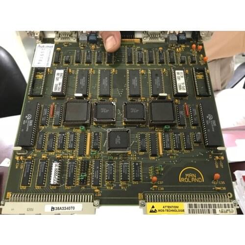 1 Piece Free Shipping Original Used Roland 700 Circuit Board B35A334070 Man Roland 700 Printing Machine Parts