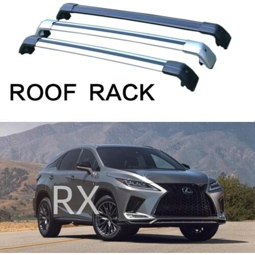 2Pcs Roof Bars for Lexus RX350 RX450H F sport RX350L RX450L 2016-2018 2019 2020 baggage luggage roof rack roof rail cross bar