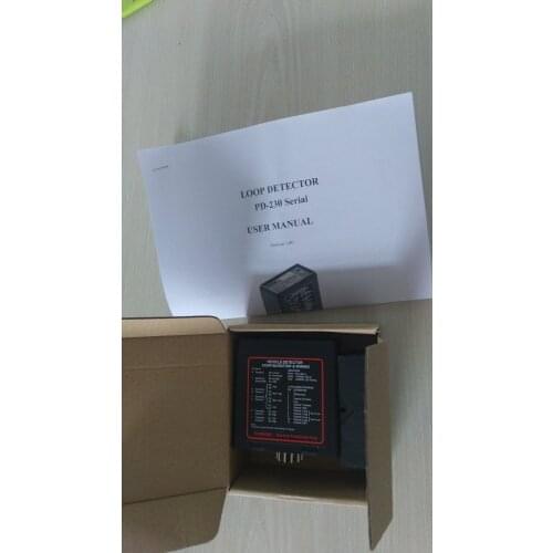 Dual Channel vehicle detector configuration wiring PD230 For Expressway/Highway detector