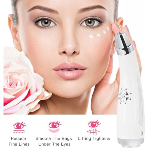 Electric Eye Face Massager RF Radio Frequency Anti-Ageing Eye Care Anti Wrinkle Massage Dark Circle Removal Beauty Pen Device