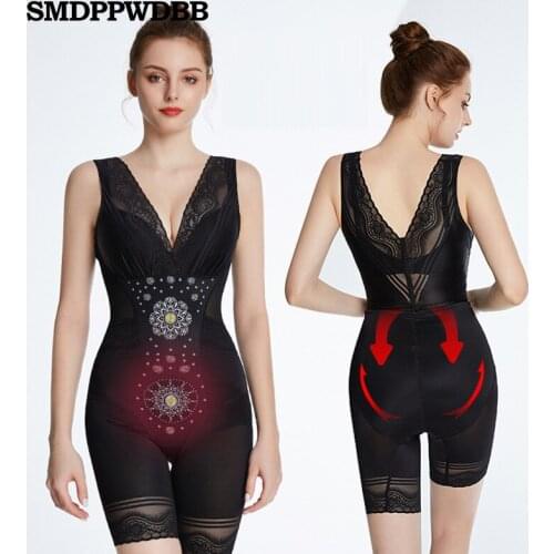 Full Body Shapewear Tummy Control Waist Trainer Corset Women Binders and Shapers Thigh Trimmer Butt Lifter Slimming Underwear