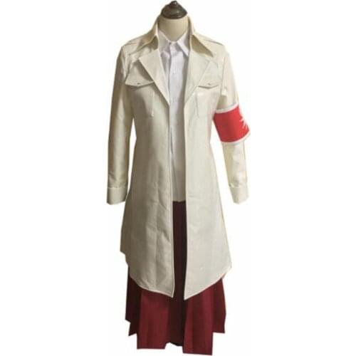 2021 Customize Attack on Titan Eldian Warrior Unit Pieck Cosplay Costume Outfit