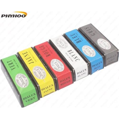 Red DIALUX ROUGE JEWELERS ROUGE POLISHING COMPOUND for GOLD &ILVER,Rouge Bar Polishing Wax Compound France