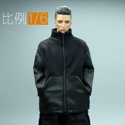 1/6 Scale Soldier Trendy Big Pocket Top Coat Model for 12" Action Doll