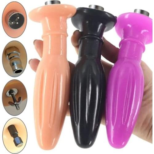 Traditional Sex Machine Attachment 3XLR Accessories Anal Bead Dildo Anal Plug Sex Love Machine For Women Man Y36