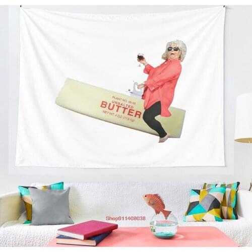 Paula deen riding butter tapestry Coverlet Curtain Blanket Bedding Sheet Towel Throw Window Curtain Tapestries