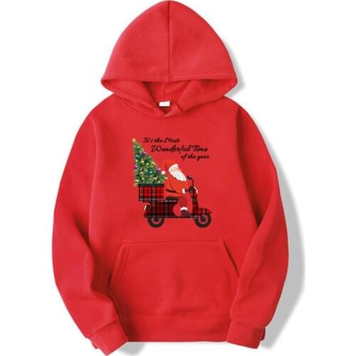 Christmas Hoodies Sweatshirt Men Women Fashion Autumn Winter Fleece Hip Hop Hoodie Male Brand Casual Tops DIY Print Logo Hoodies