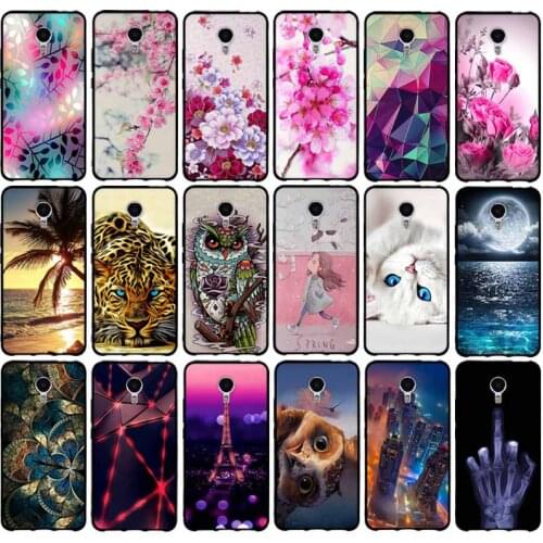 Case For Meizu M5S Case 5.2 inch Animal Landscape Cover Silicon TPU Soft Protective Case Back Cover for Meizu m5S 5s Cover Coque