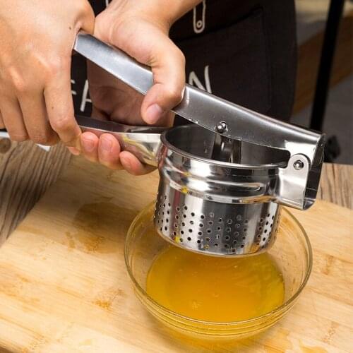 Stainless Steel Manual Juicers Fruit Squeezer Grape Watermelon Citrus Orange Lemon Squeezing Juice Extractor Kitchen Tools
