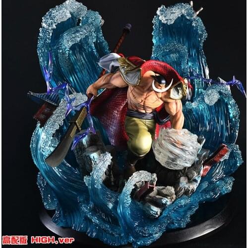 White Beard Tsunami Platform Scene GK Statue Accessories Figure