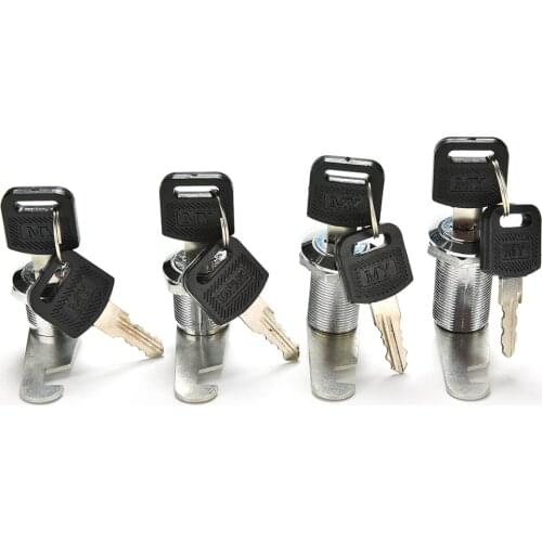 16/20/25/30mm 2 Keys Safe Cam Lock Office Door Cabinet Box Cupboard Lock Letter Wardrobe Safety Drawer Locker