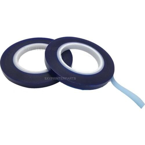 10 rolls Free shipping 13mm*100m tape Inkjet blue tape for Inkjet printer parts