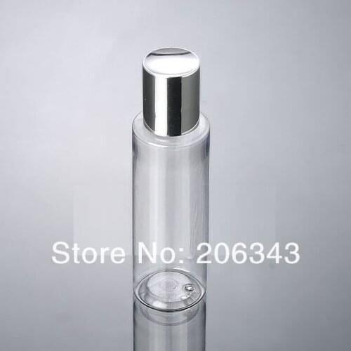 100ml TRANSPARENT PET BOTTLE or toilet water bottle or lotion bottle, press pump bottle