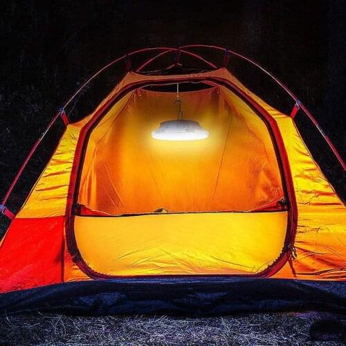 120PCS led USB Rechargeable Solar LED Camping Lantern Outdoor Hiking Tent Powered Sunlight Spotlights for Garden Decoration